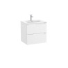 Aleyda Unik 2 Tiroirs 600 Mm Blanc Mat - ROCA A851813509 