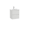 Aleyda Unik Compact 2 Tiroirs 500 Mm Gris Pierre Mat - ROCA A851809514 