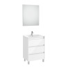 Tenet Pack 3 Tiroirs 600 Mm Blanc Brillant - ROCA A851789806 