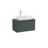 Ona Meuble 1 Tiroir + Plan 800Mm Vert Mat-Roca A851724513 