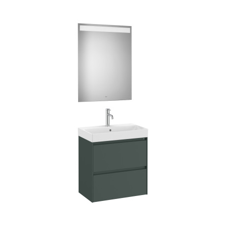 Ona Pack 2 Tiroirs 600Mm Cpt Vert Mat-Roca A851700513 