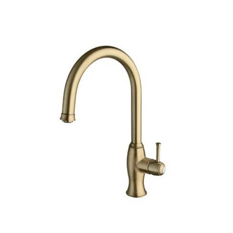 Mitigeur pour évier de cuisine vieux bronze avec bec orientable rétro CANOVA - CRISTINA ONDYNA KA51592