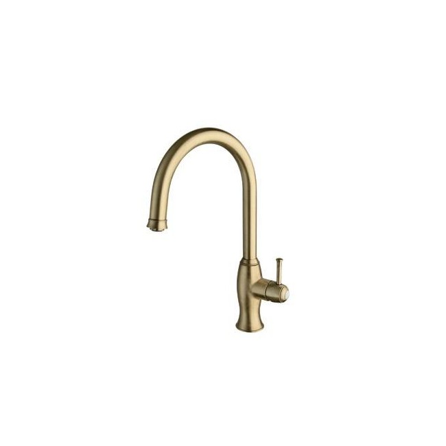 Mitigeur pour évier de cuisine vieux bronze avec bec orientable rétro CANOVA - CRISTINA ONDYNA KA51592