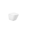 The Gap Square Wc Suspendu Compact 480 Rimless-Roca A34647A000 