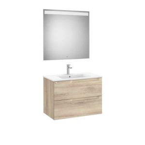 Aleyda Pack 2 Tiroirs 800 Mm Bois Naturel - ROCA A851836524 