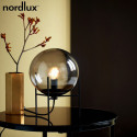 Lampe de table ALTON Métal-Verre Fumé Noir E14 - Nordlux 47645047