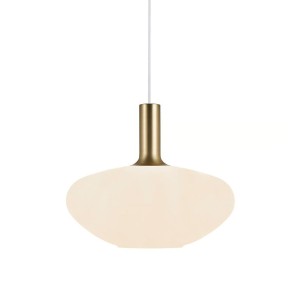 Suspension ALTON 35 Métal-Verre Blanc E27 - Nordlux 48973001