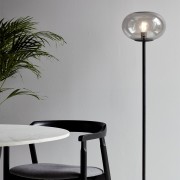 ALTON lampadaire Verre et metal Fumé noir E27  - Nordlux 2010514047 