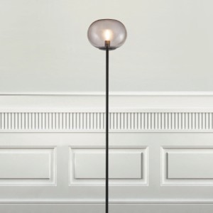 ALTON lampadaire Verre et metal Fumé noir E27  - Nordlux 2010514047 