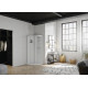 Cabine de douche Brooklyn 90 1/4 de rond verre transparent - KINEDO CA270GTNE