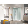 Cabine Kineprime Glass 80 1/4 De Rond Pivotant Bas Meca - KINEDO CA781MTN
