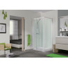 Cabine Kineprime Glass 100X80 2P Bas Meca - KINEDO CA900MTN