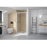 Supra Porte 70 Blanc Transparent - KINEDO PA1520BTN