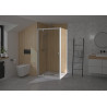 Supra Fixe 90 Blanc Transparent - KINEDO PA1572BTN
