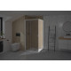 Supra Angle Droite 70 Blanc Transparent - KINEDO PA1580BTND