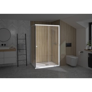 Supra Angle Droite 120 Blanc Transparent - KINEDO PA1584BTND 