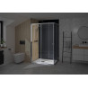 Supra Angle Gauche 100 Chromé Transparent - KINEDO PA1583CTNG