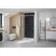 Supra Porte 120 Chromé Transparent - KINEDO PA1524CTN