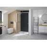 Supra Porte 120 Chromé Transparent - KINEDO PA1524CTN