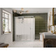 Kinemagic7 Sérénité+ 170x90 Angle Coulissant Haute Dépoli 1 bande Thermostatique - KINEDO KT-1709-AHC-DB3-GSPQ