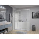 Kinemagic7 Design 170X90 Angle Coulissant Basse Transparent Thermostatique - KINEDO KT-1709-ABC-TN3-XDL