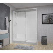 Kinemagic7 Design 140X80 Angle Solo Haute Dépoli 1 bande Thermostatique - KINEDO KT-1408-AHS-DB3-XDA 