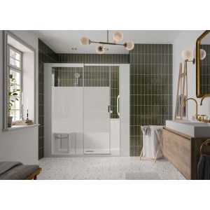 Kinemagic7 Sérénité+ 140x70 Niche Coulissant Basse Dépoli 1 bande Mécanique - KINEDO KT-1407-NBC-DB2-GSPB 