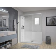 Kinemagic7 Design 140X70 Angle Solo Mixte Transparent Thermostatique - KINEDO KT-1407-AMS-TN3-XDS 