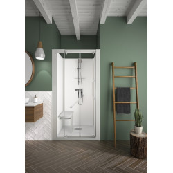 Kinemagic7 Sérénité 120x90 Niche Pivotant Haute Transparent Mécanique - KINEDO KT-1209-NHP-TN2-GSH 