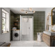 Kinemagic7 Sérénité+ 120x90 Niche Coulissant Haute Dépoli 1 bande Thermostatique - KINEDO KT-1209-NHC-DB3-GSP4