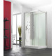 Cabine Horizon 2 Bas 110 Hydromassante Acier - KINEDO CH119A12
