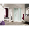 Cabine Kineprime Glass 80 1/4 De Rond Coulissant Bas Th - KINEDO CA761TTN
