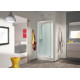 Cabine Kineprime Glass 100X80 Niche Pivotant Bas Meca - KINEDO CA743MTN