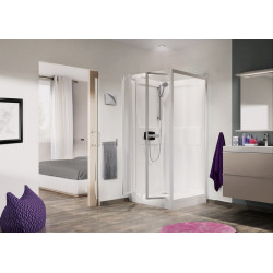 Cabine Kineprime 3 70 2 Portes Bas Transparent Th - KINEDO CA591TTN 