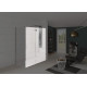 Paroi Kinestyle pivotant pour porte+fixe 160 droite - KINEDO PA1796CTNED