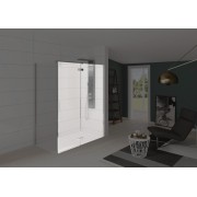 Paroi Kinestyle pivotant pour porte+fixe 160 droite - KINEDO PA1796CTNED 