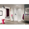 Cabine Kineprime 70 Pivotant Bas Transparent Th - KINEDO CA520TTN 