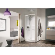 Cabine Kineprime 70 Niche Pivotant Haut Transparent Meca - KINEDO CA5210MTN 