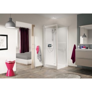 Cabine Kineprime 80 Pivotant Bas Transparent Th - KINEDO CA540TTN 