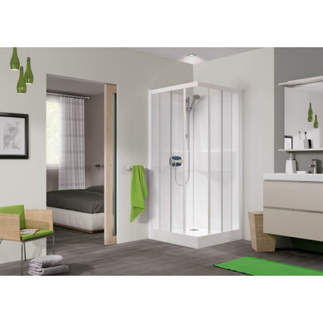 Cabine Kineprime 90 Coulissant Bas Transparent Th - KINEDO CA550TTN 