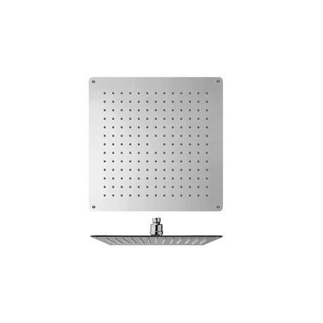 POMME DE DOUCHE SANDWICH INOX PLAFOND CARREE 34 CM - CRISTINA ONDYNA PD36251