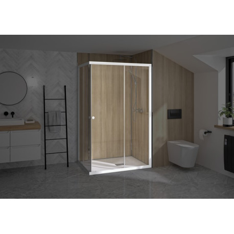 Supra Angle Droite 100 Blanc Transparent - KINEDO PA1583BTND 