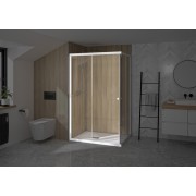 Supra Angle Gauche 120 Blanc Transparent - KINEDO PA1584BTNG 