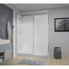 Kinemagic7 Design 140X70 Angle Solo Haute Dépoli 1 bande Thermostatique - KINEDO KT-1407-AHS-DB3-XDC 