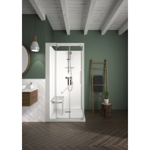 Kinemagic7 Sérénité 120x90 Angle Pivotant Haute Transparent Mécanique - KINEDO KT-1209-AHP-TN2-GSU 