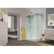 Cabine Kineprime Glass 100X80 Coulissant Haut Thermo - KINEDO CA723TTN 