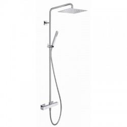 .COLONNE DE DOUCHE QUADRI 300 NF THERMOSTATIQUE CHROME - CRISTINA ONDYNA QD48651