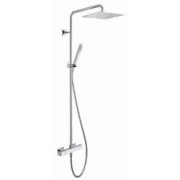 .COLONNE DE DOUCHE QUADRI 300 NF THERMOSTATIQUE CHROME  - CRISTINA ONDYNA QD48651