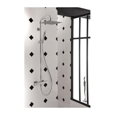 .COLONNE DE DOUCHE QUADRI 300 NF THERMOSTATIQUE CHROME  - CRISTINA ONDYNA QD48651