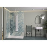 Panneau Mural Kinewal Design 3mm 1500X2500 Marbre gris bleu - KINEDO PM1002